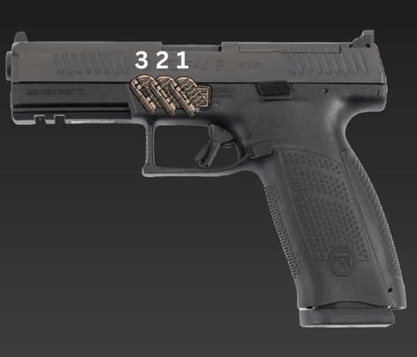 Folding thumb rest, gas pedal, grip control, CZ P-10