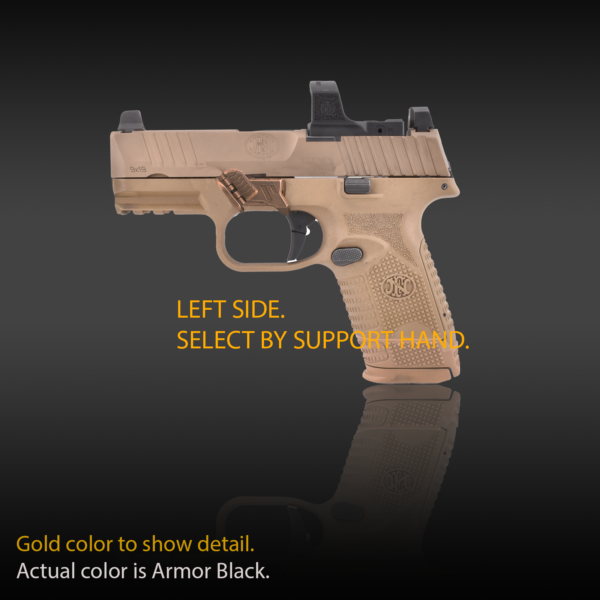 509 with Grip Control, folding thumb rest, grip for pistols