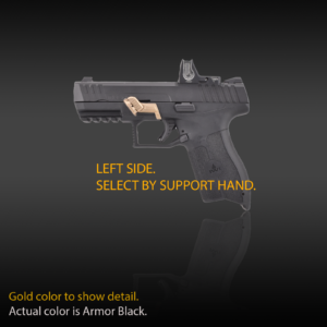 MSD with Grip Control, folding thumb rest, grip for pistols