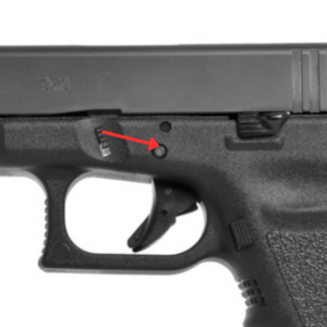 Glock folding thumb rest