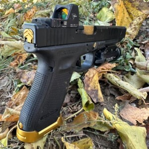 Glock folding thumb rest / similar to the gas pedal
