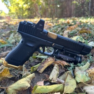 Glock folding thumb rest / similar to the gas pedal