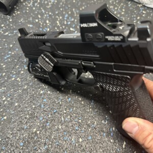Sig P365 folding thumb rest / similar to the gas pedal